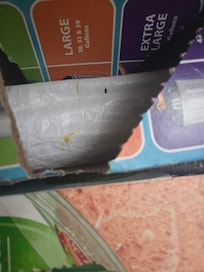 These are sandwich bags which were provided. We did not use them due to mouse poop.