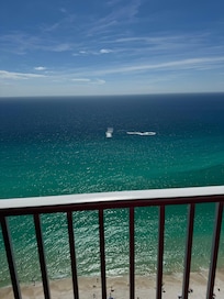 Beautiful water view from balcony
