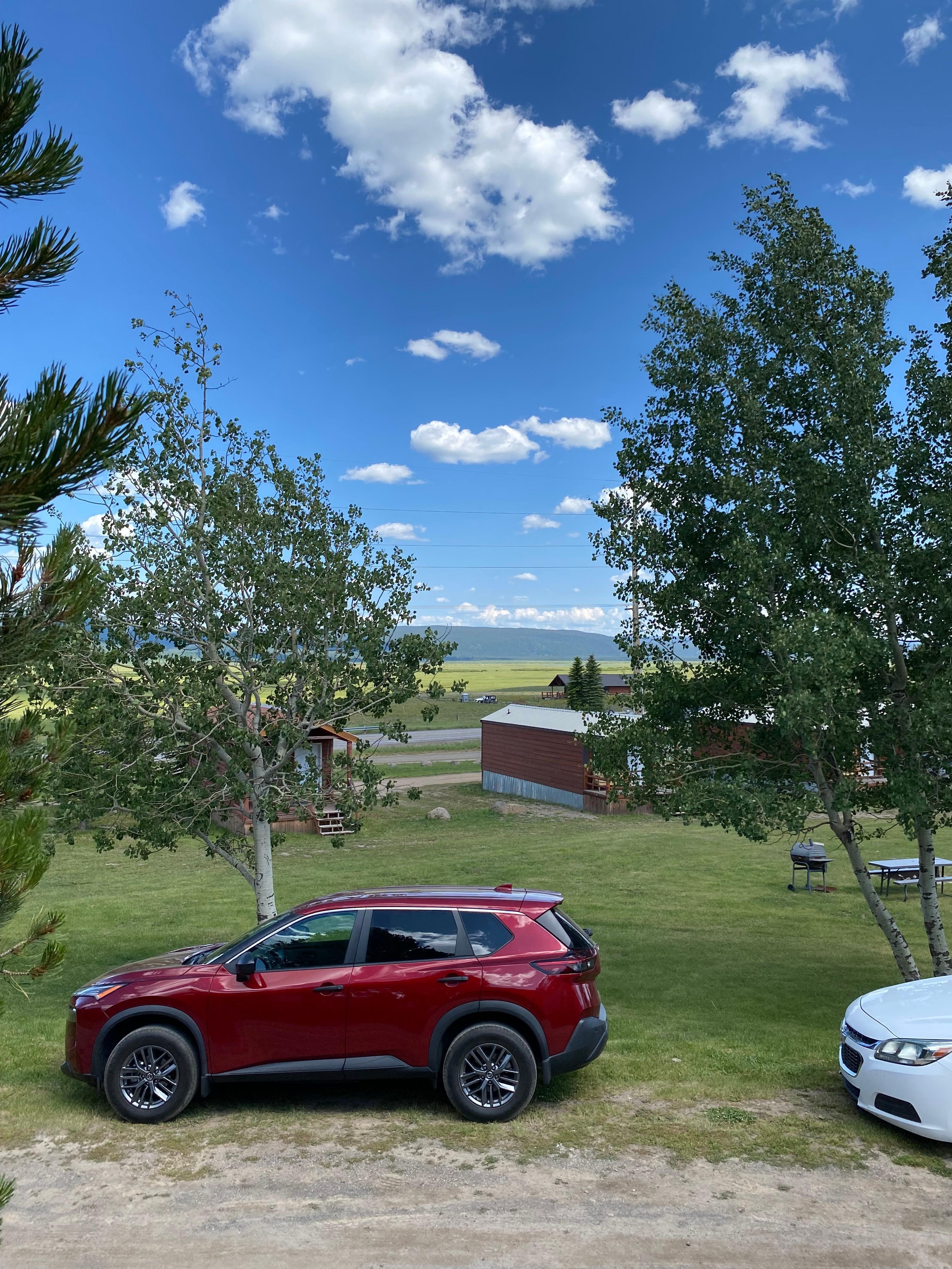 View from our cabin