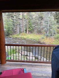 One view from the back porch, beautiful