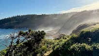Cooling mist descends