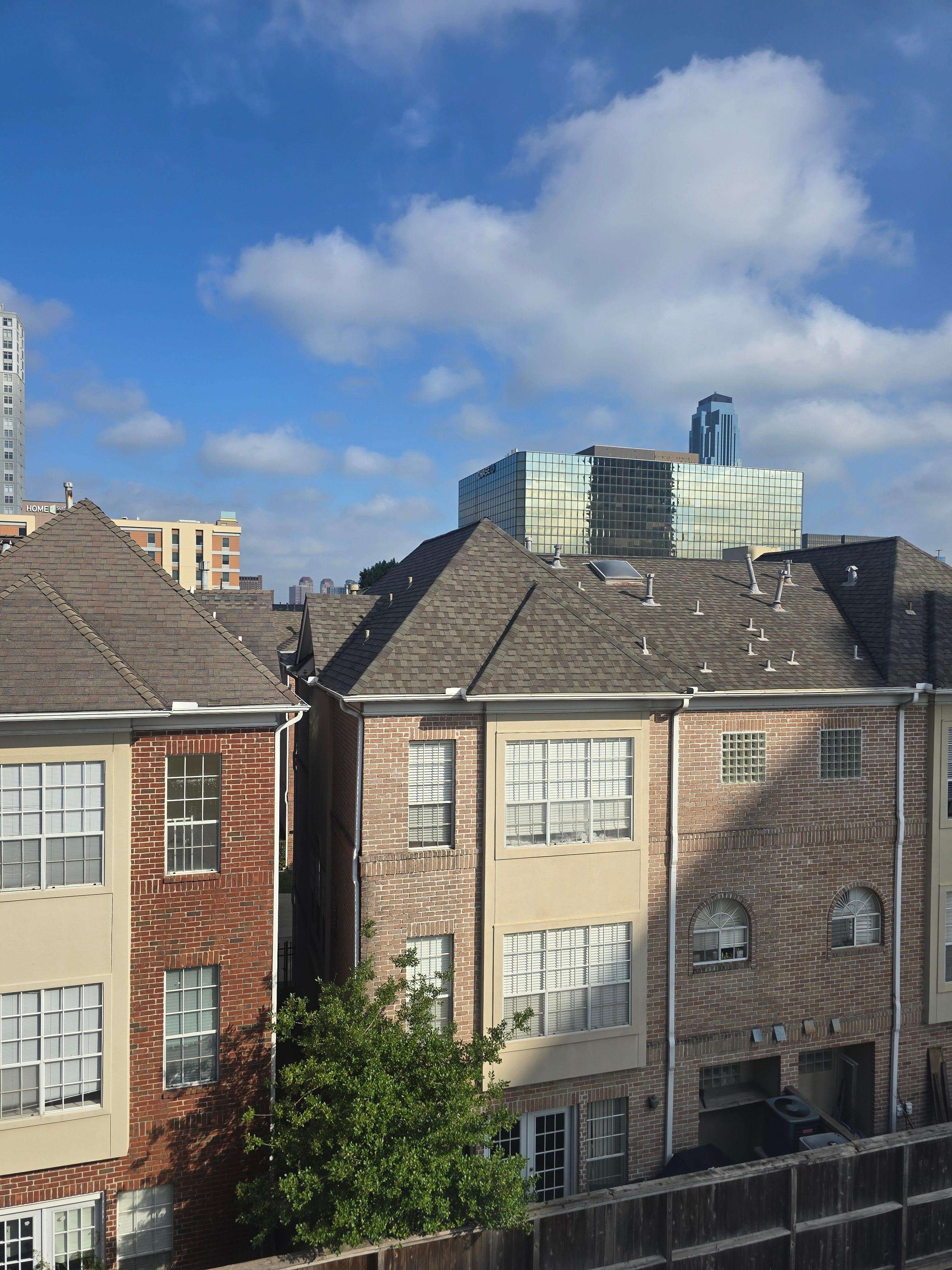 View of the Williams tower from a 4th floor suite