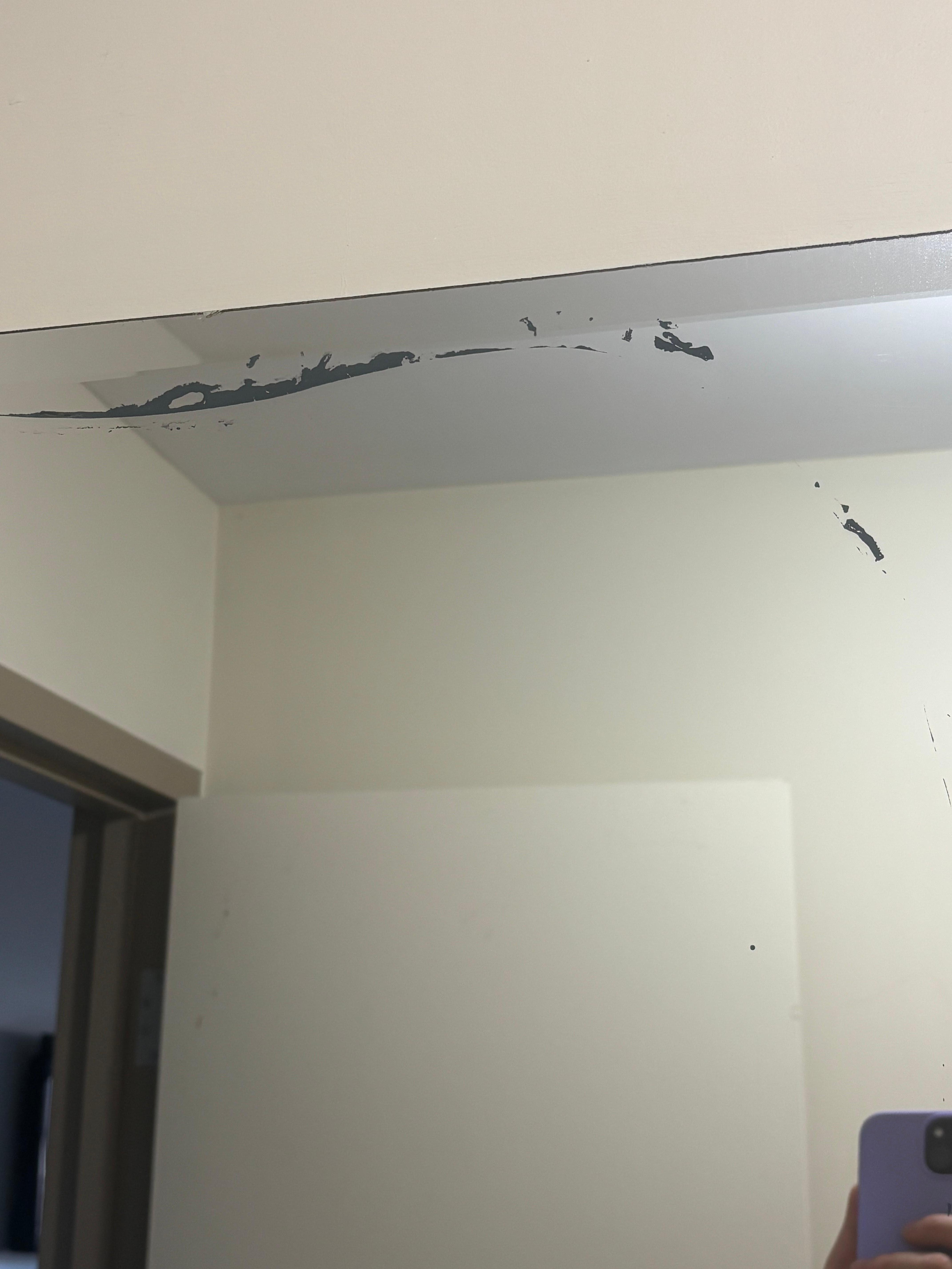 Miroir vraiment fané 