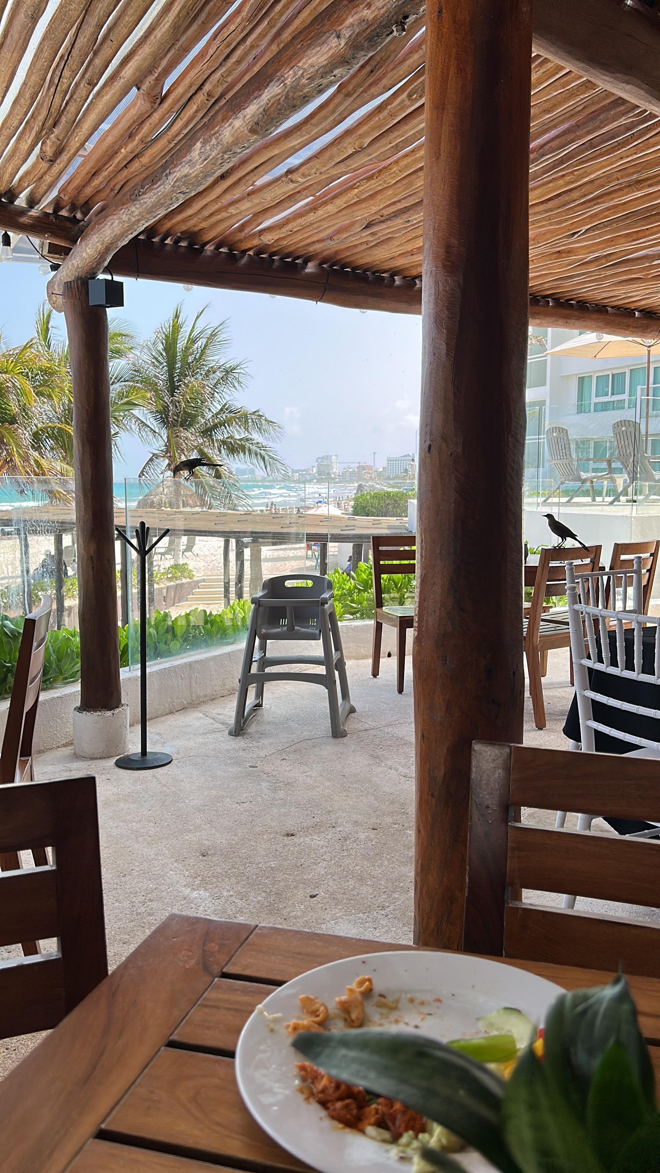 Gran vista del restaurante 