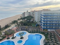 View from our balcony