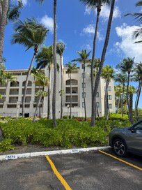View of front of building - from parking lot