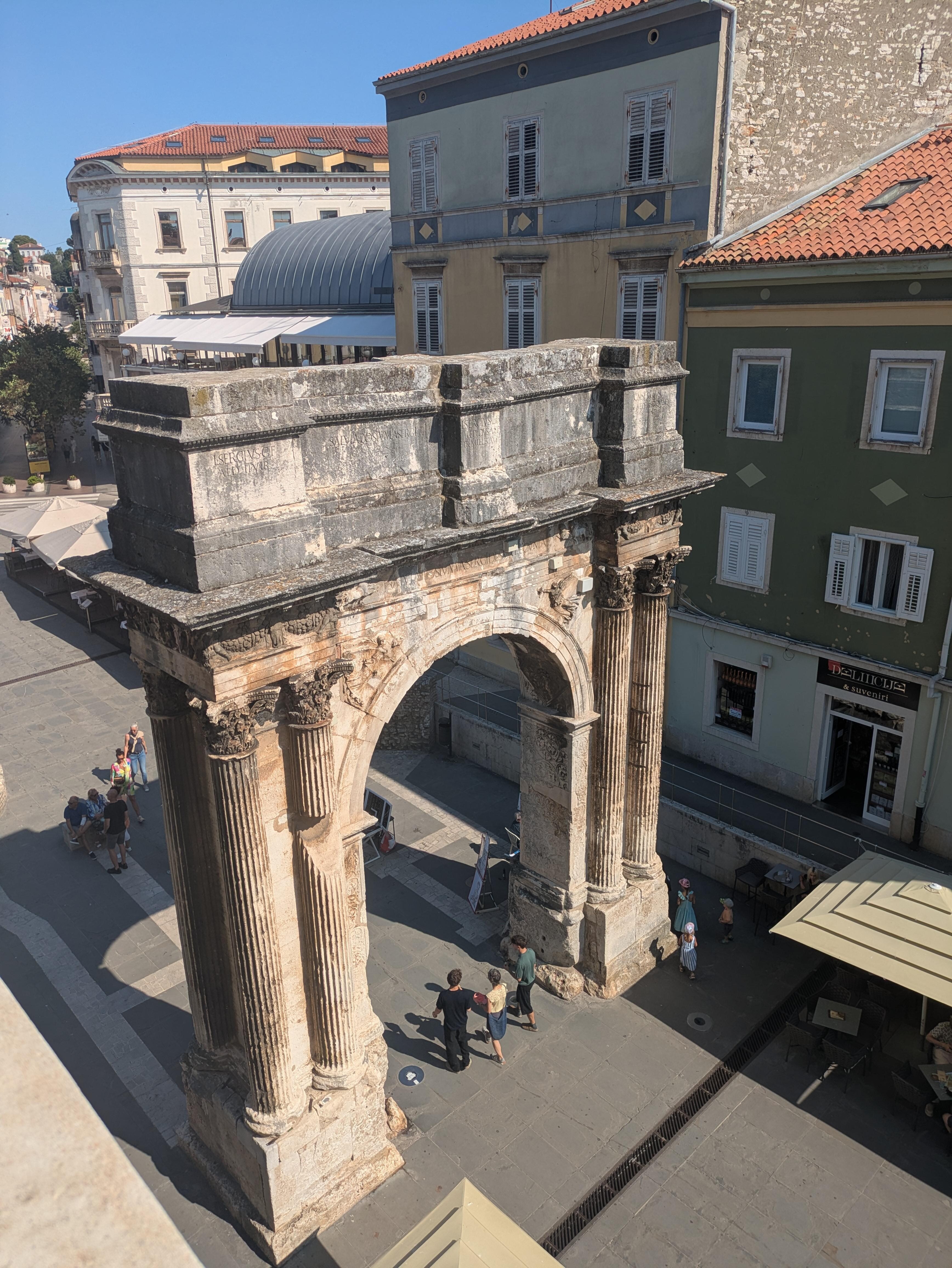 The view from our room 