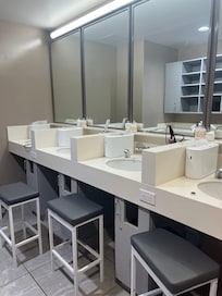 Women’s sink area