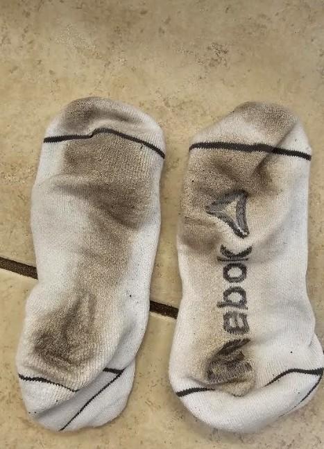 wore for less than 30 minutes before floors were washed by us