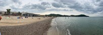 The beach