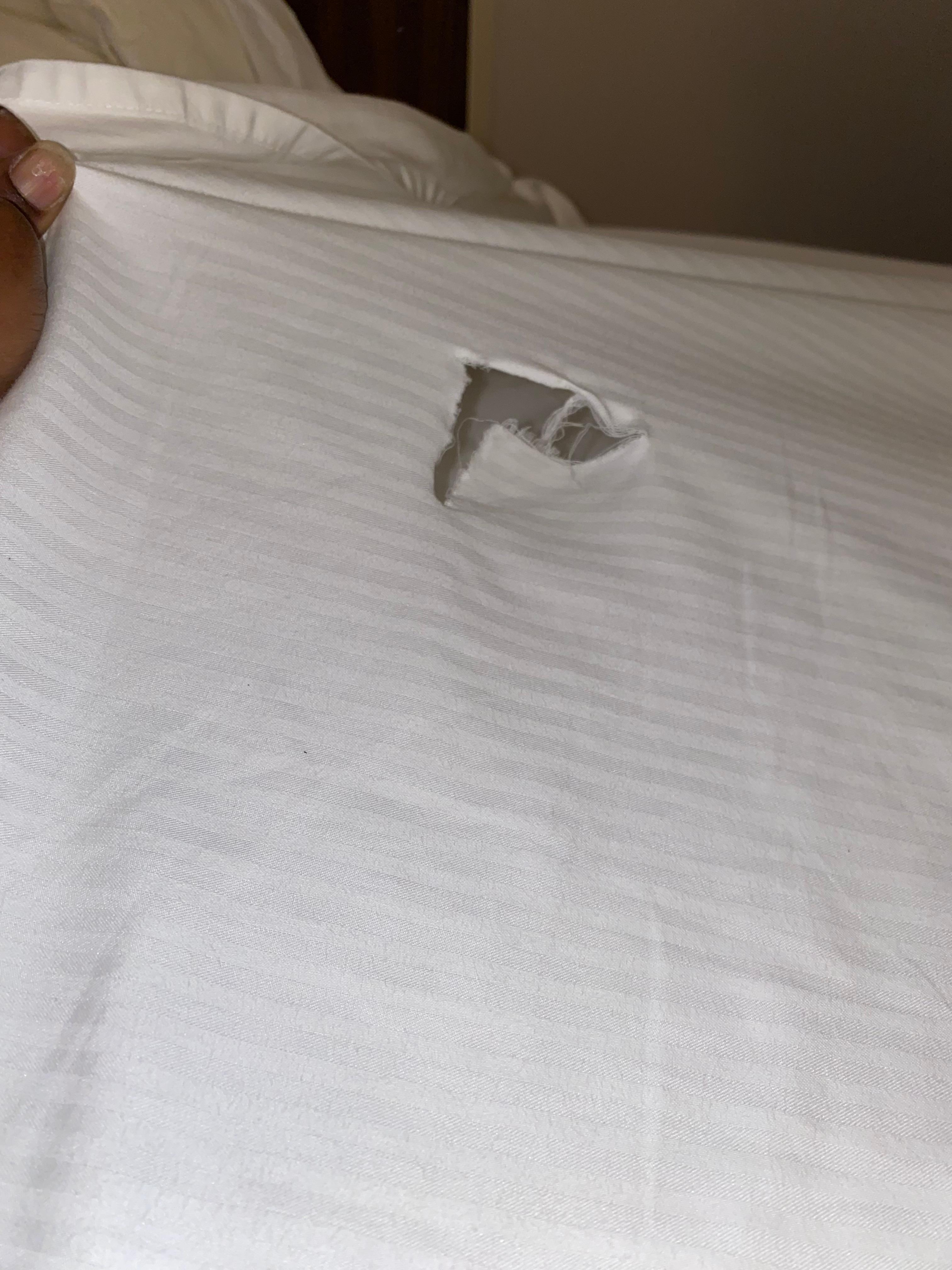 Ripped sheets