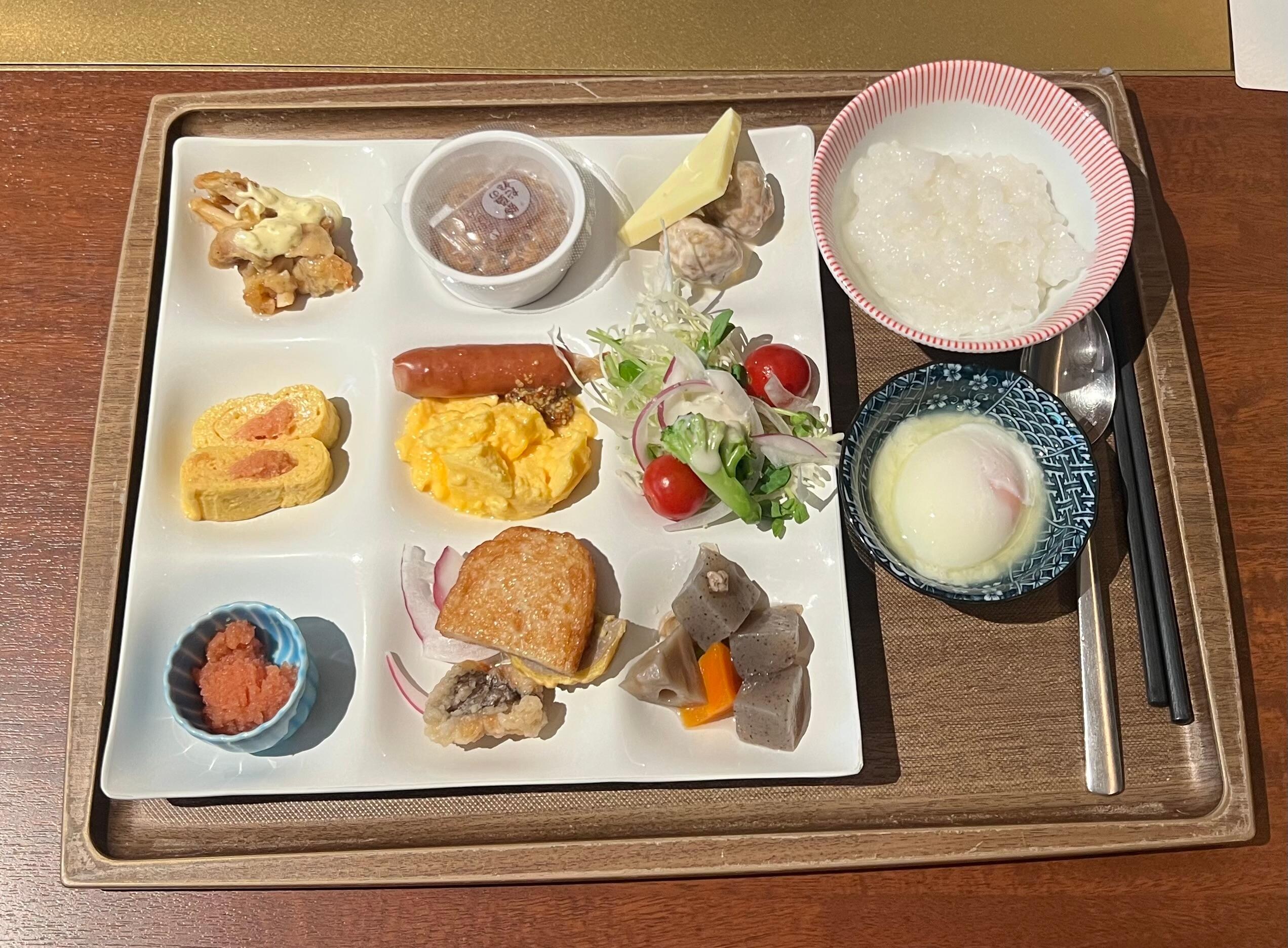 정갈한 조식