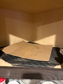 Used Pizza cardboard