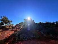 Clear skies and a mere 36 degrees in Sedona, Arizona, WE LOVE OUR STAY AT THE HYATT PIÑON❤️