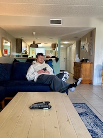 Spacious and welcoming.