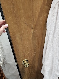 smashed in doors