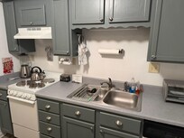 The kitchenette