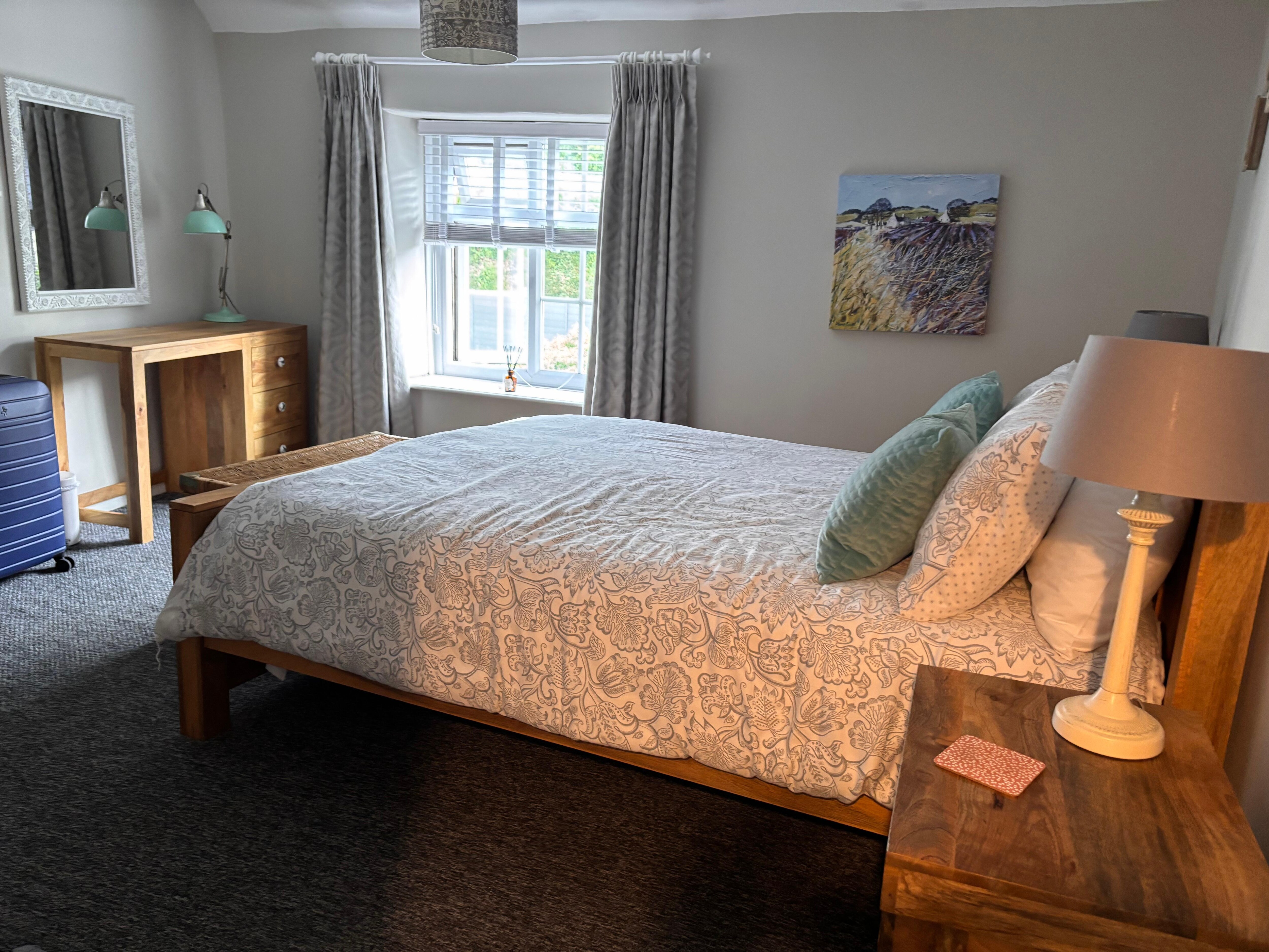 The bedroom 