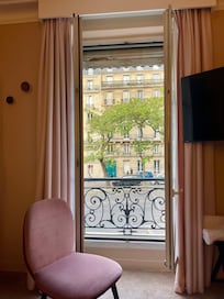 Looking out over Avenue Carnot
