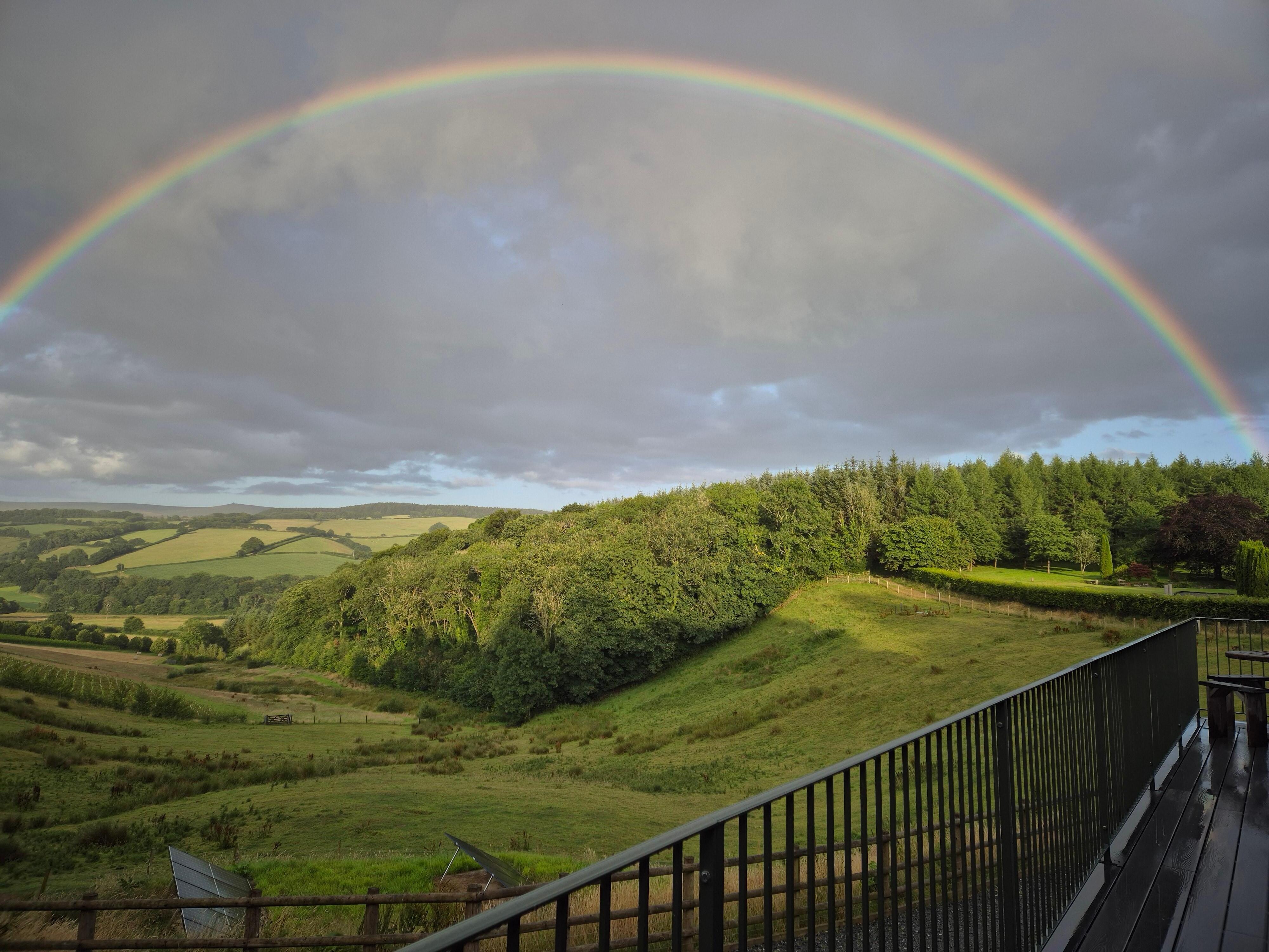 view from balcony.