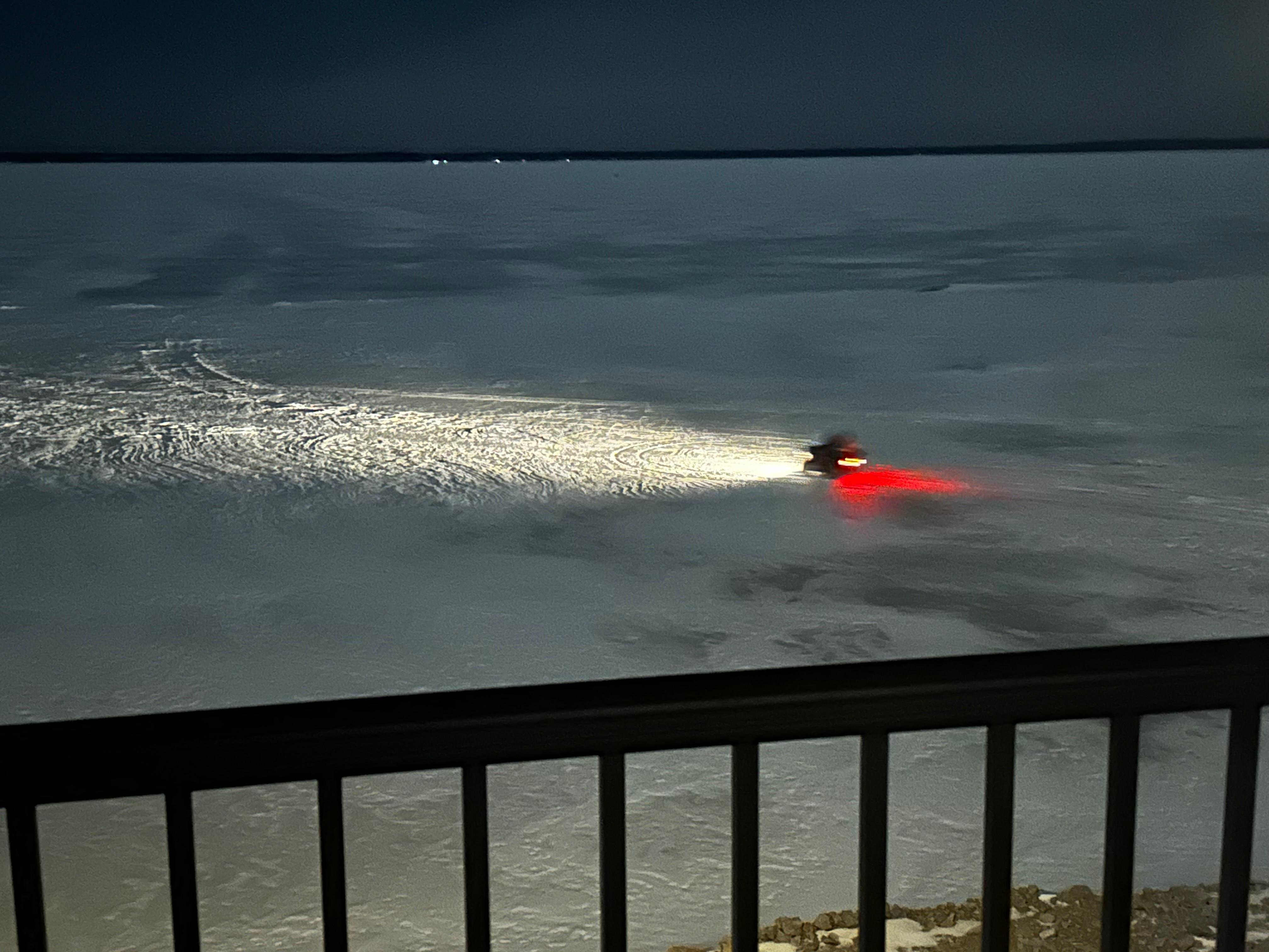 ATV lake access next to the room, heard all through the night. 
