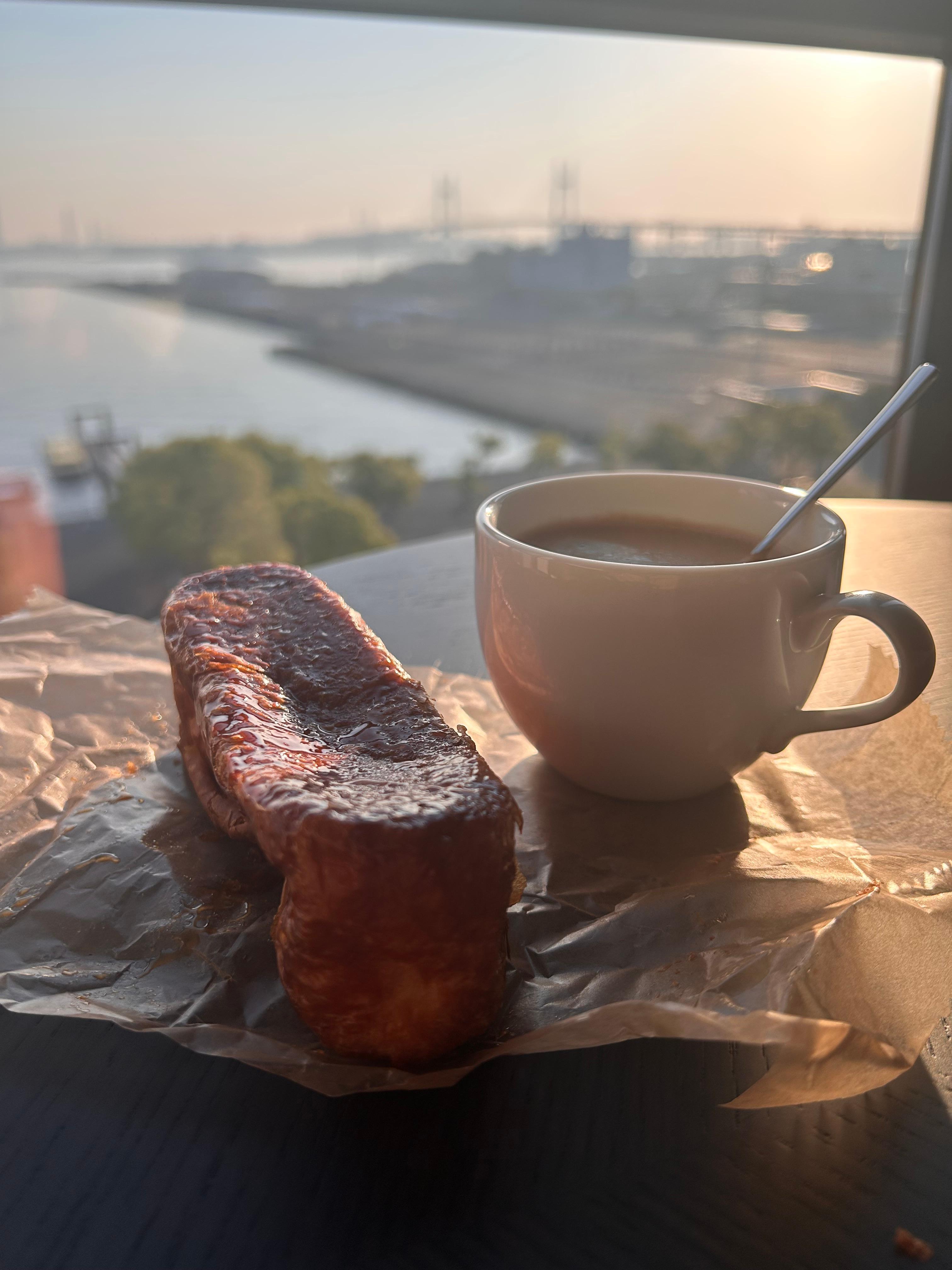 Beautiful morning view from my room.