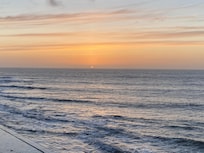 Sunset.