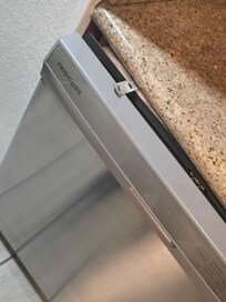 Dish washer was ripped outta place