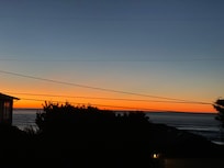 Sunset from the deck