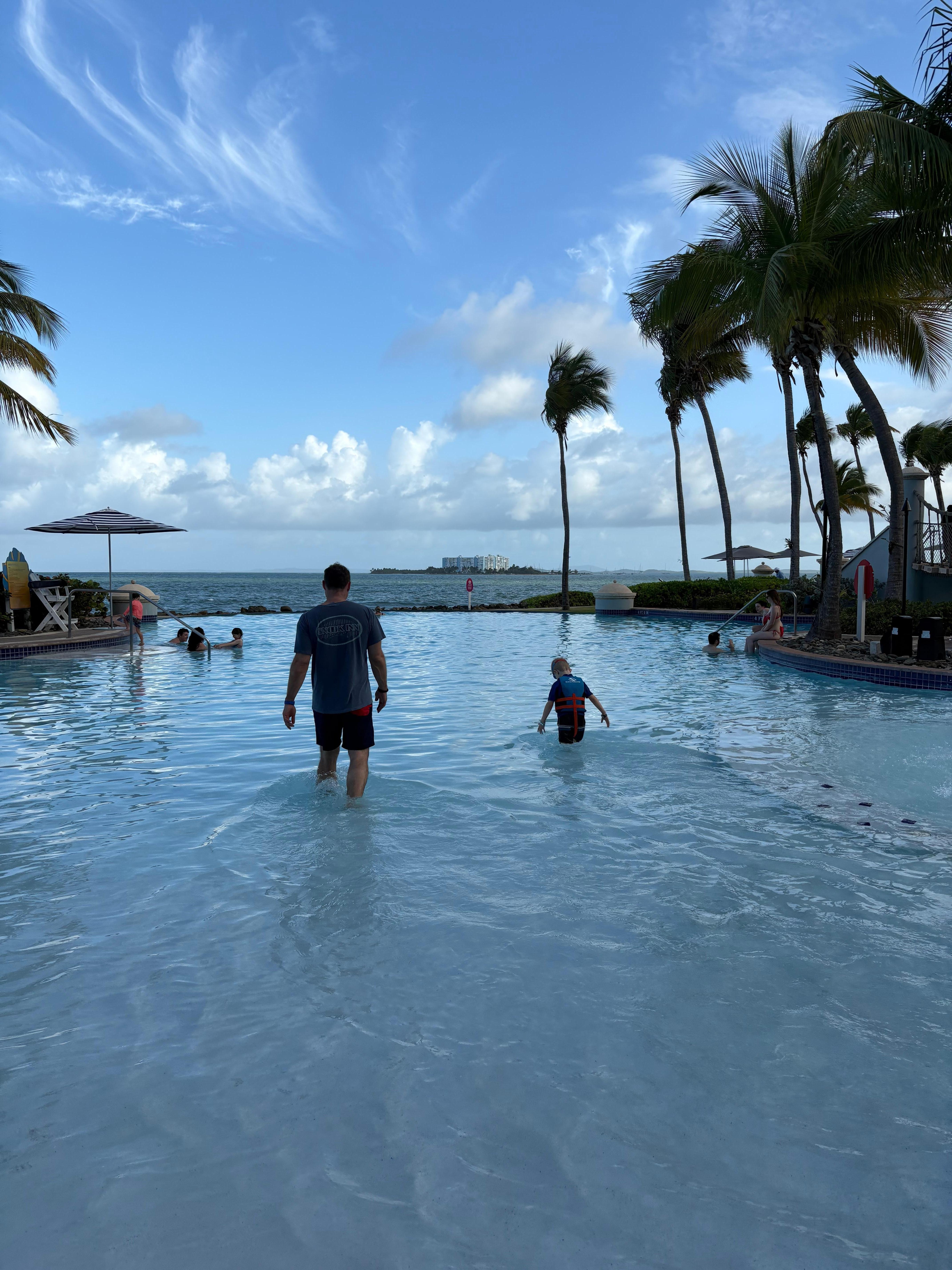 Water park kids pool