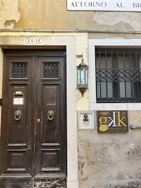 Door into building