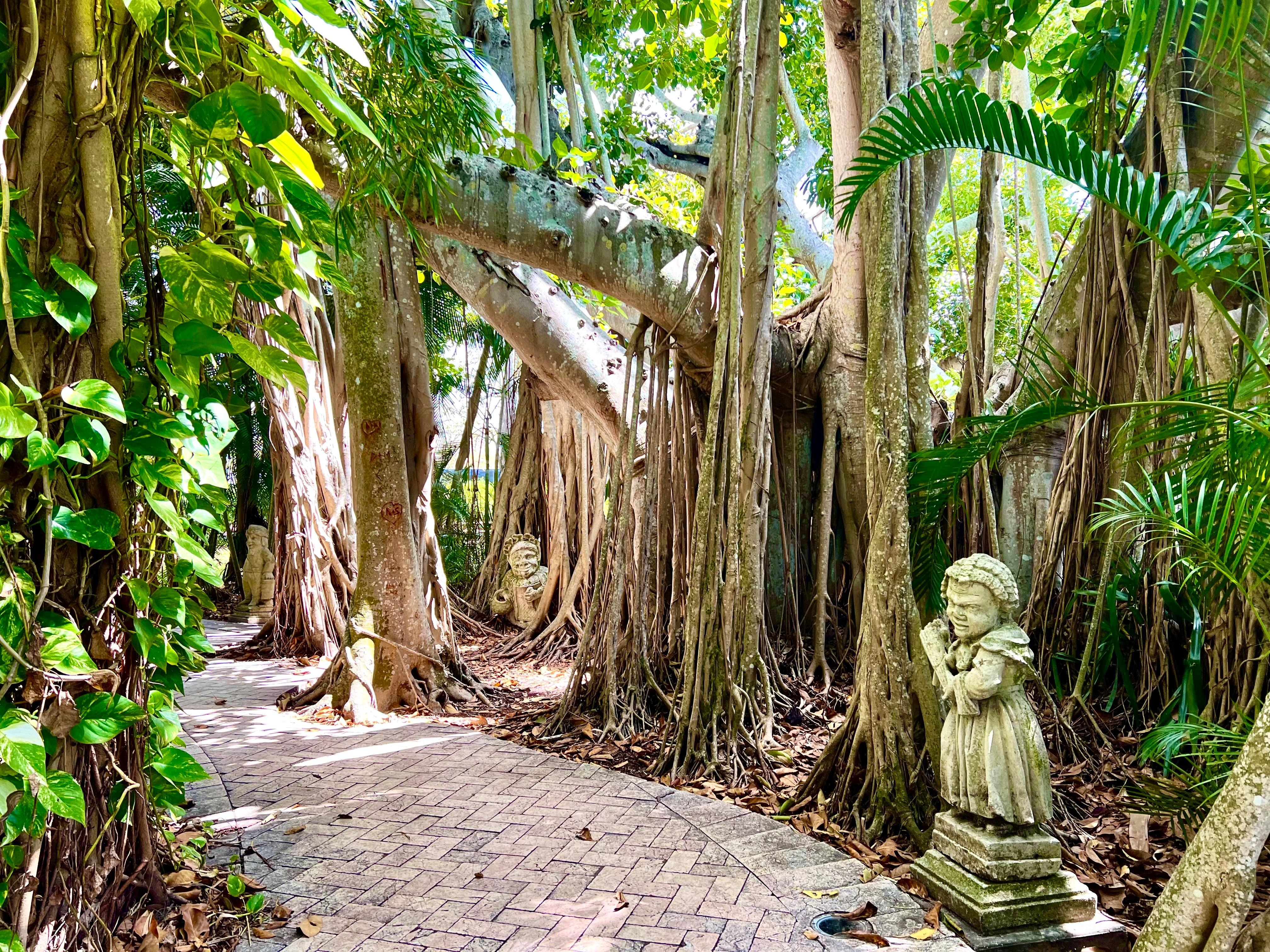 The Ringling gardens