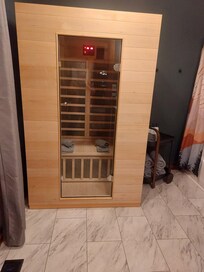 Brand new sauna