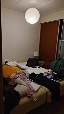 Die "Dunkelkammer", das Schlafzimmer ohne Fenster