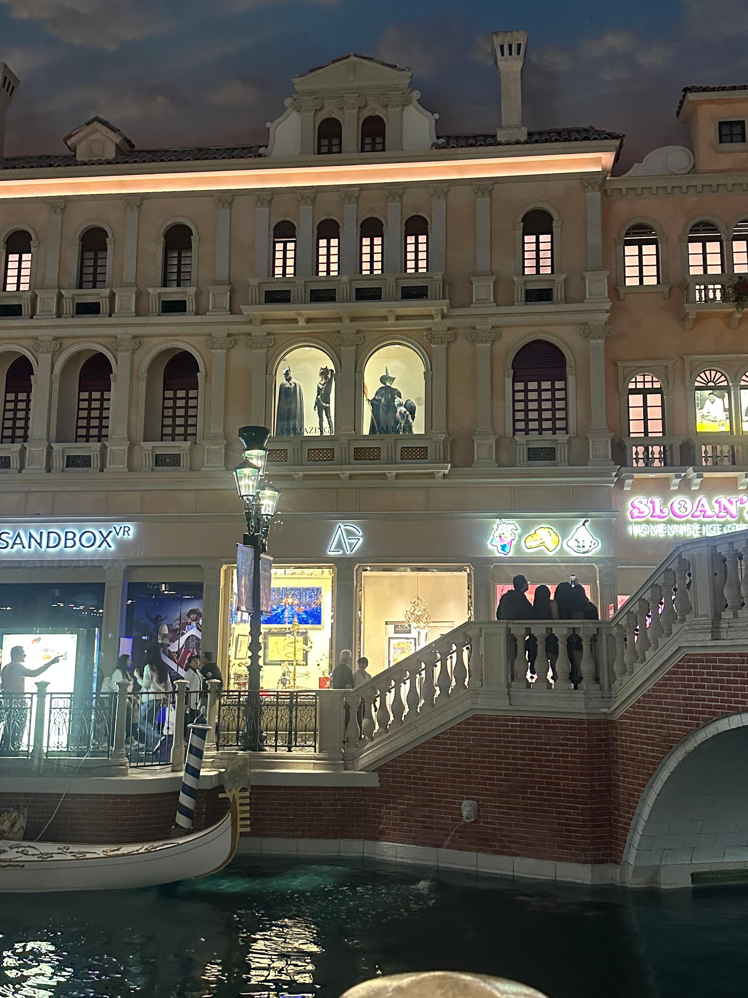 Inside of Venetian at St. Mark’s Square.