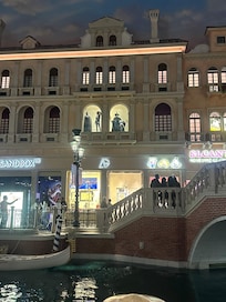 Inside of Venetian at St. Mark’s Square.
