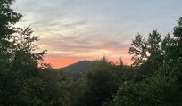 This is view from back deck.