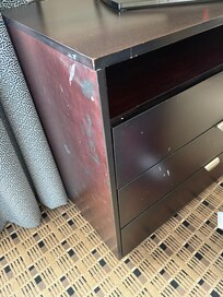 Scratches on furniture