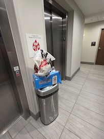 Debris never removed