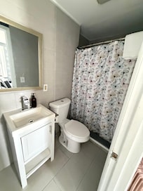 Bathroom in private room