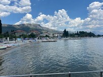 View along bay