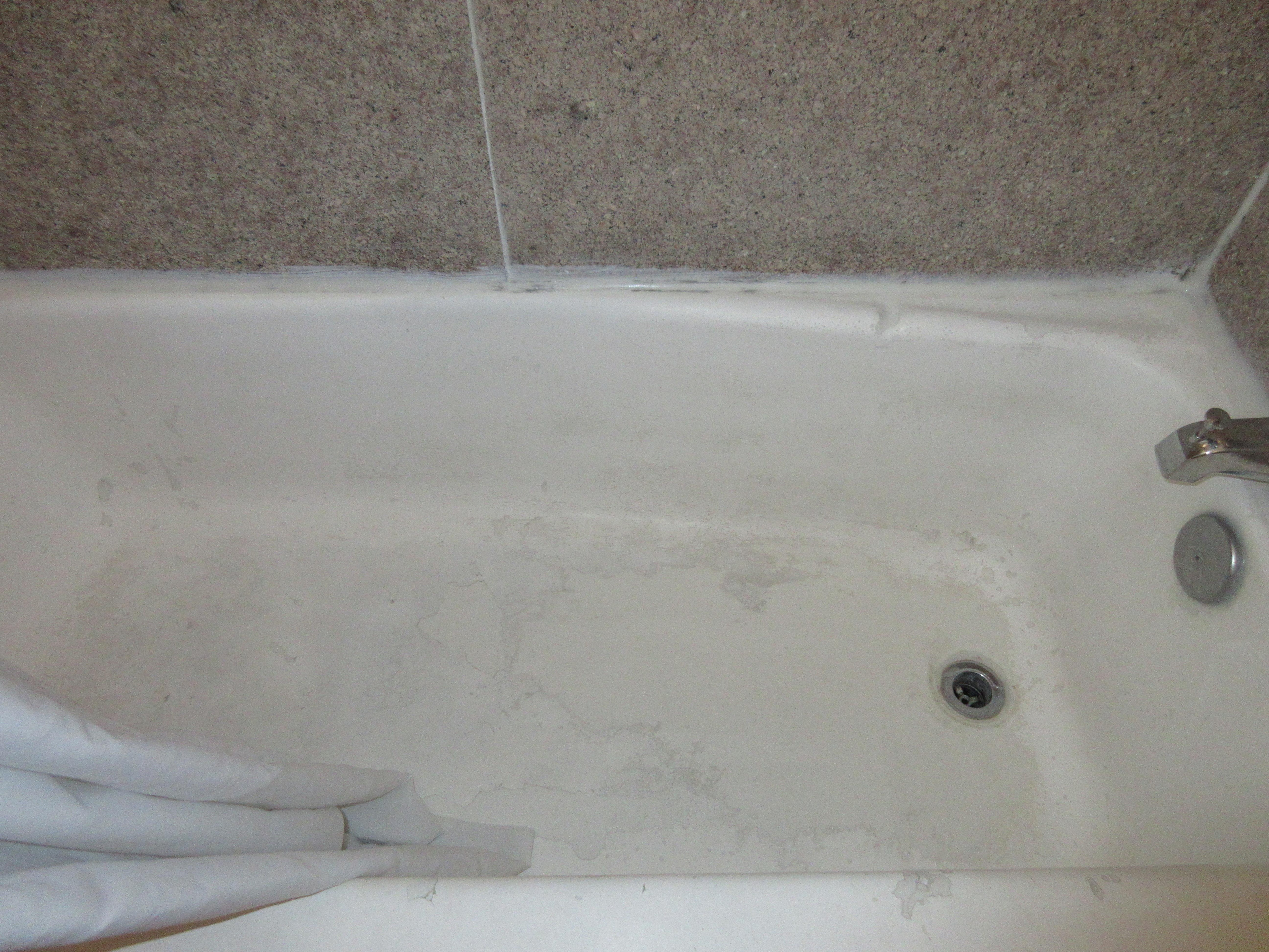 gross dirty bathtub