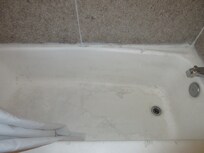 gross dirty bathtub