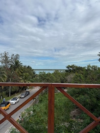 Gorgeous view of the lagoon from the pool deck.