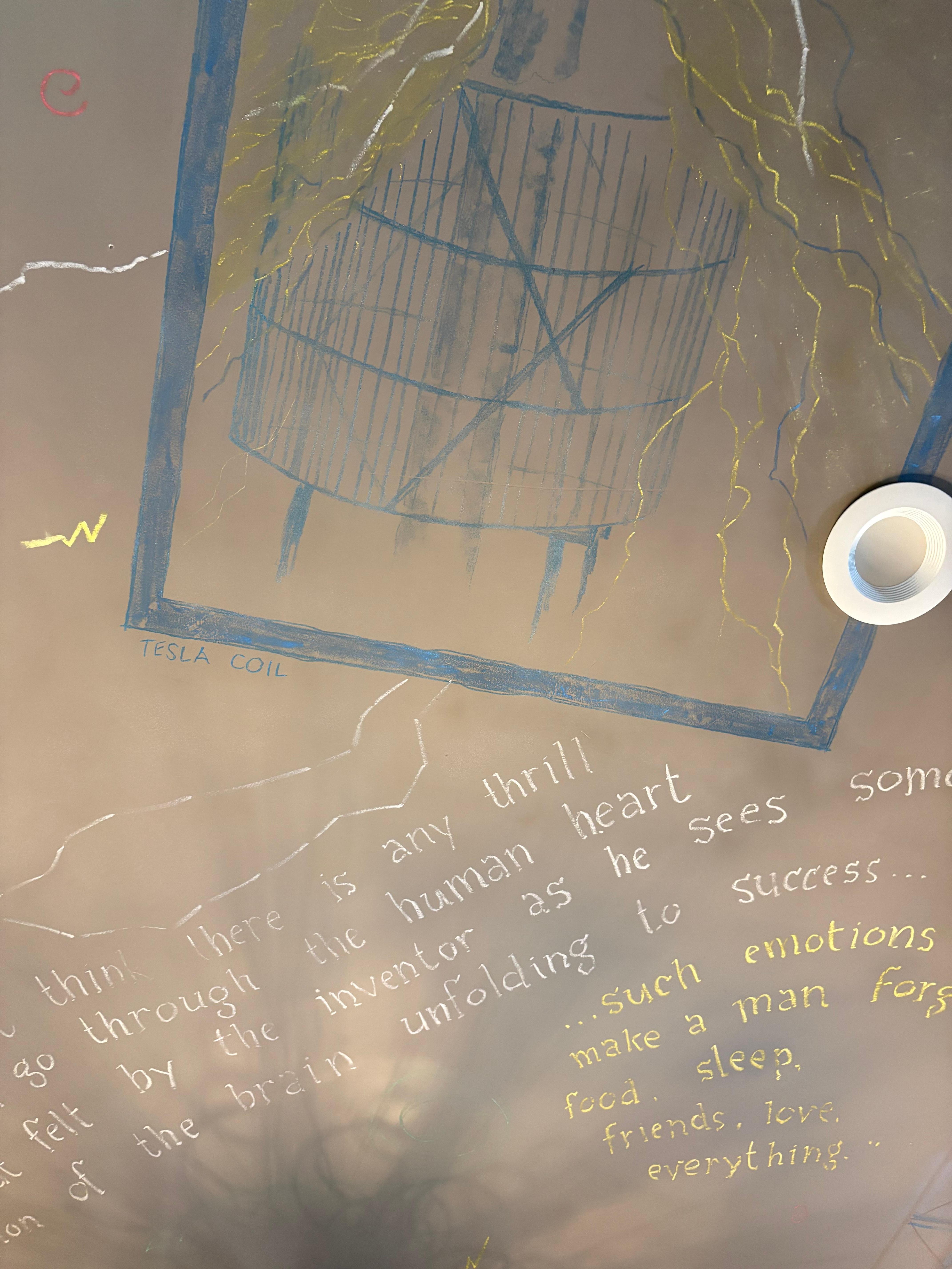 Ceiling- you must see in person to appreciate it!