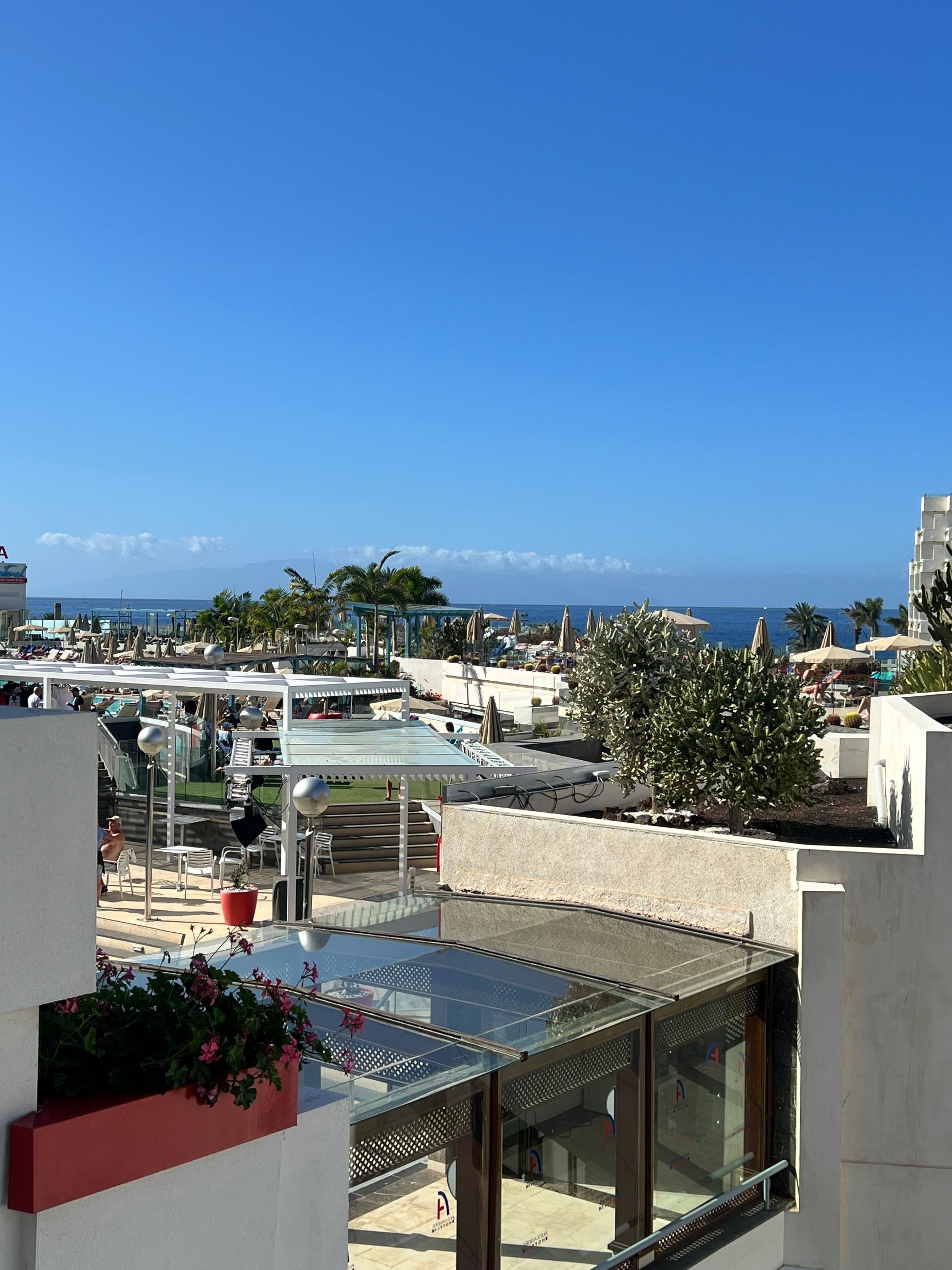 From rooms on 3rd floor