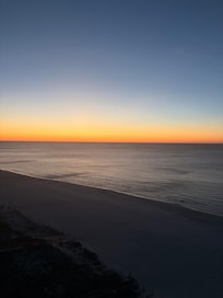 Sunrise from balcony