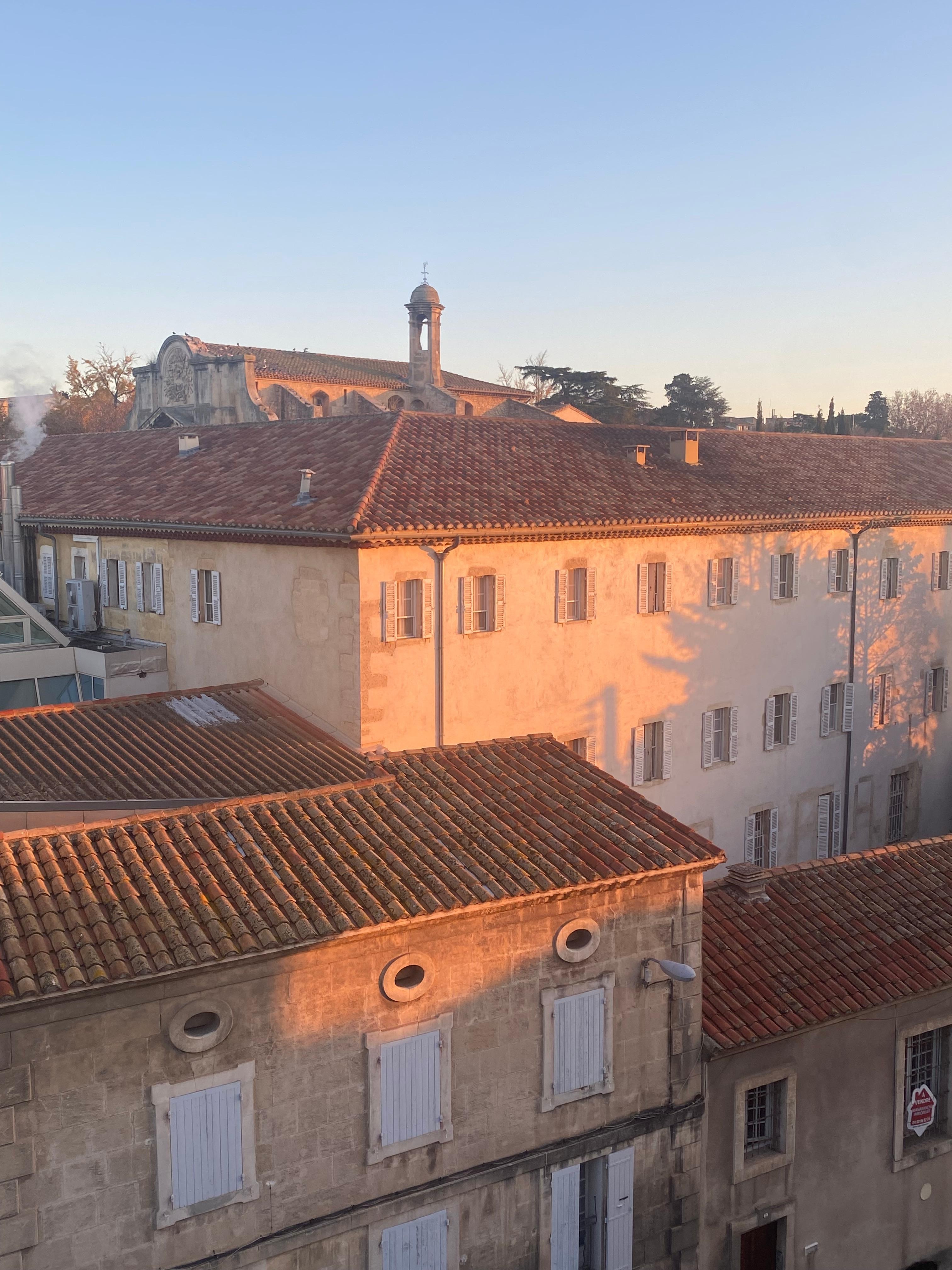 Depuis ma fenêtre de chambre 