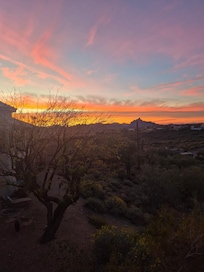 Sunrise from the upper deck