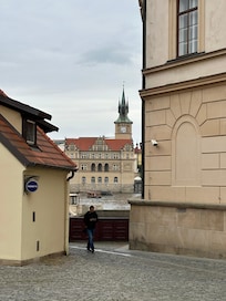 Street view near hotel